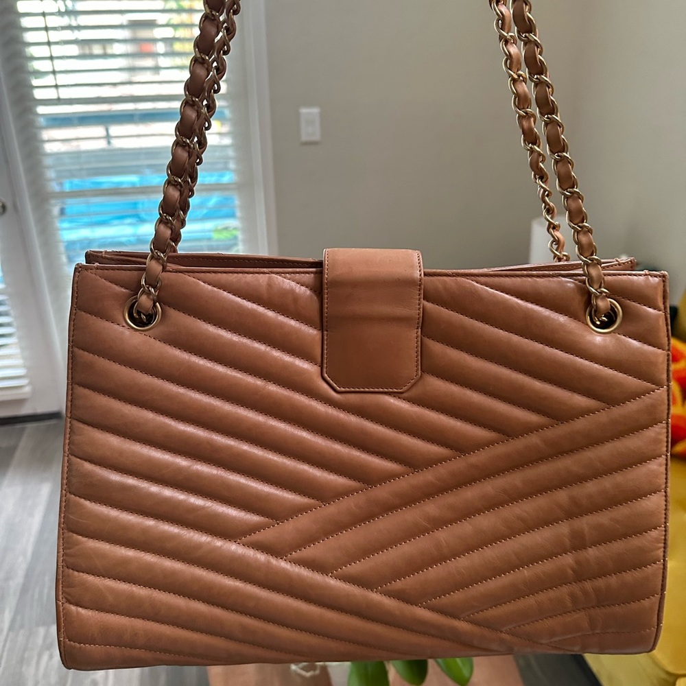 Chanel Gabrielle Tote Leather Bag - Picture 14 of 14